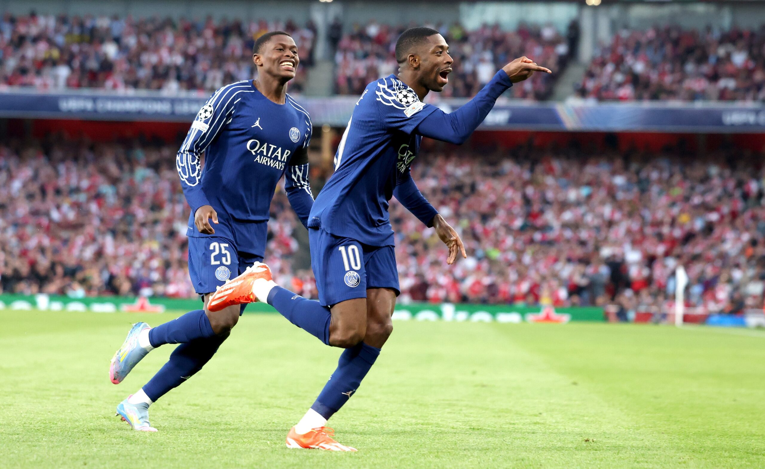 PSG Brilla en Semifinal de Champions con Golazo de Dembélé