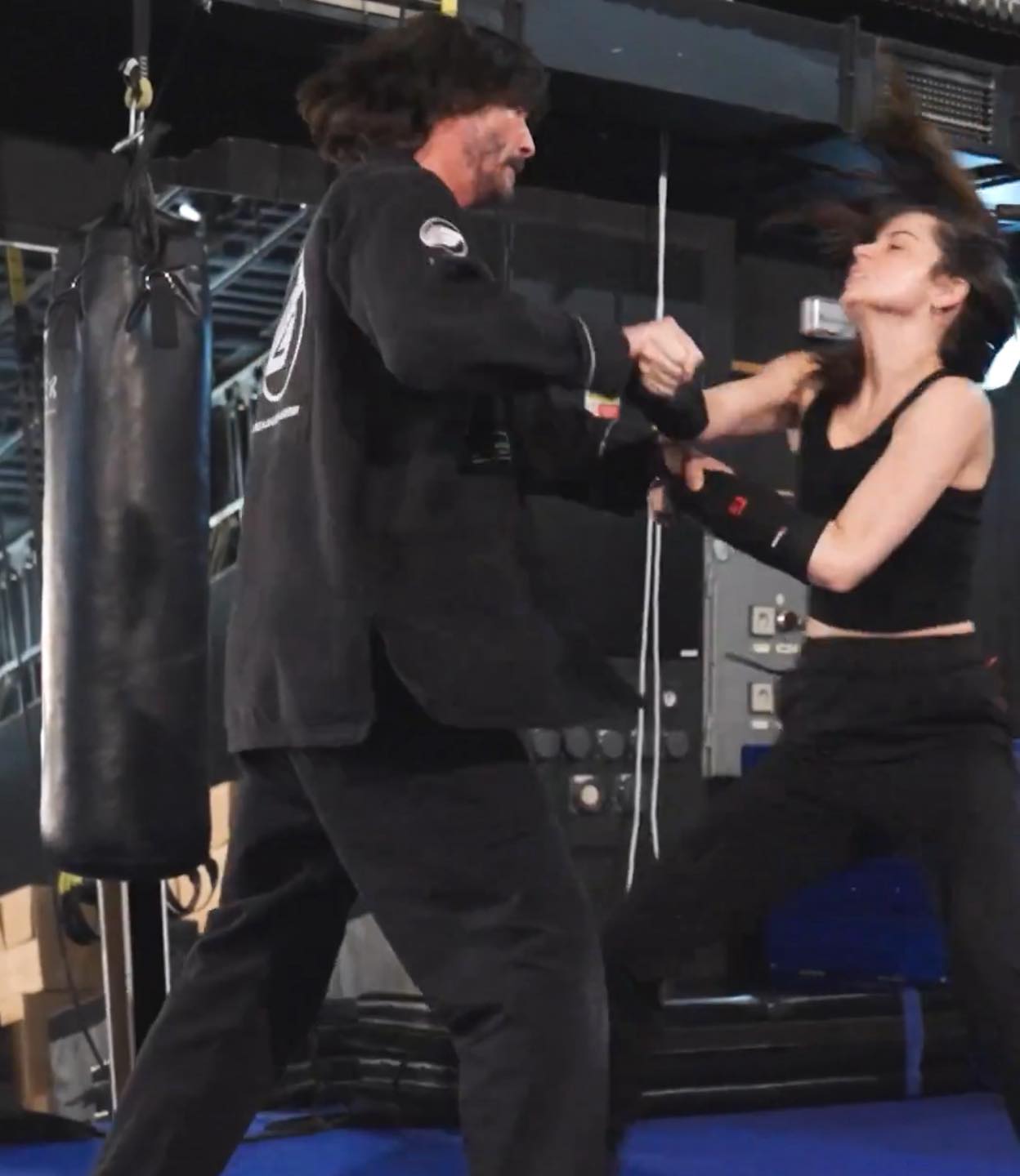 Ana de Armas y Keanu Reeves: entrenamiento extremo para ‘Ballerina’