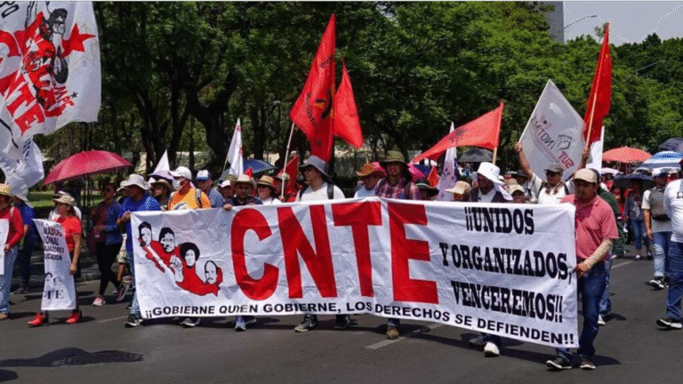 CNTE retoma diálogo con Segob sin frenar protestas