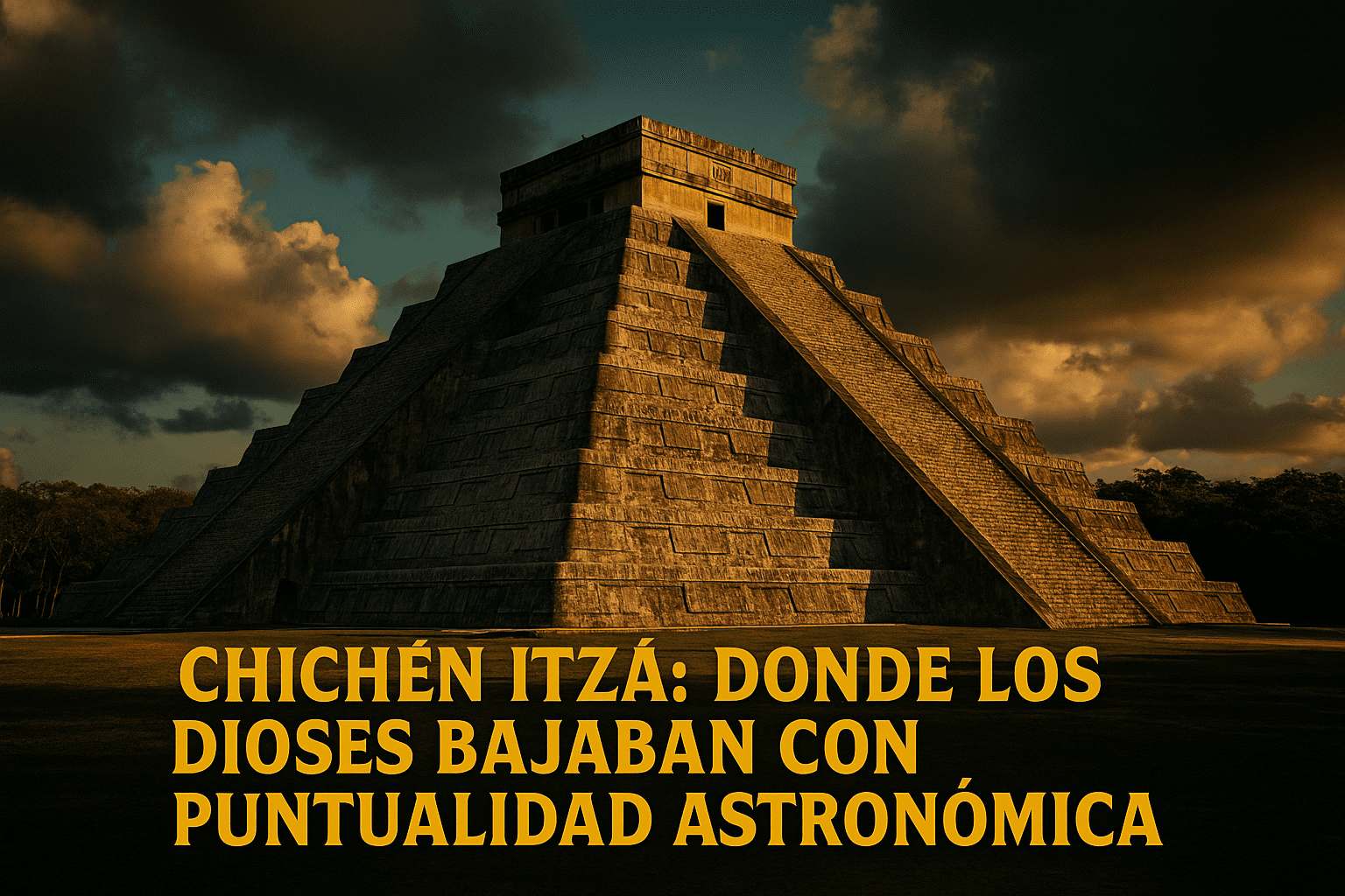 Chichén Itzá: donde los dioses bajaban con puntualidad astronómica