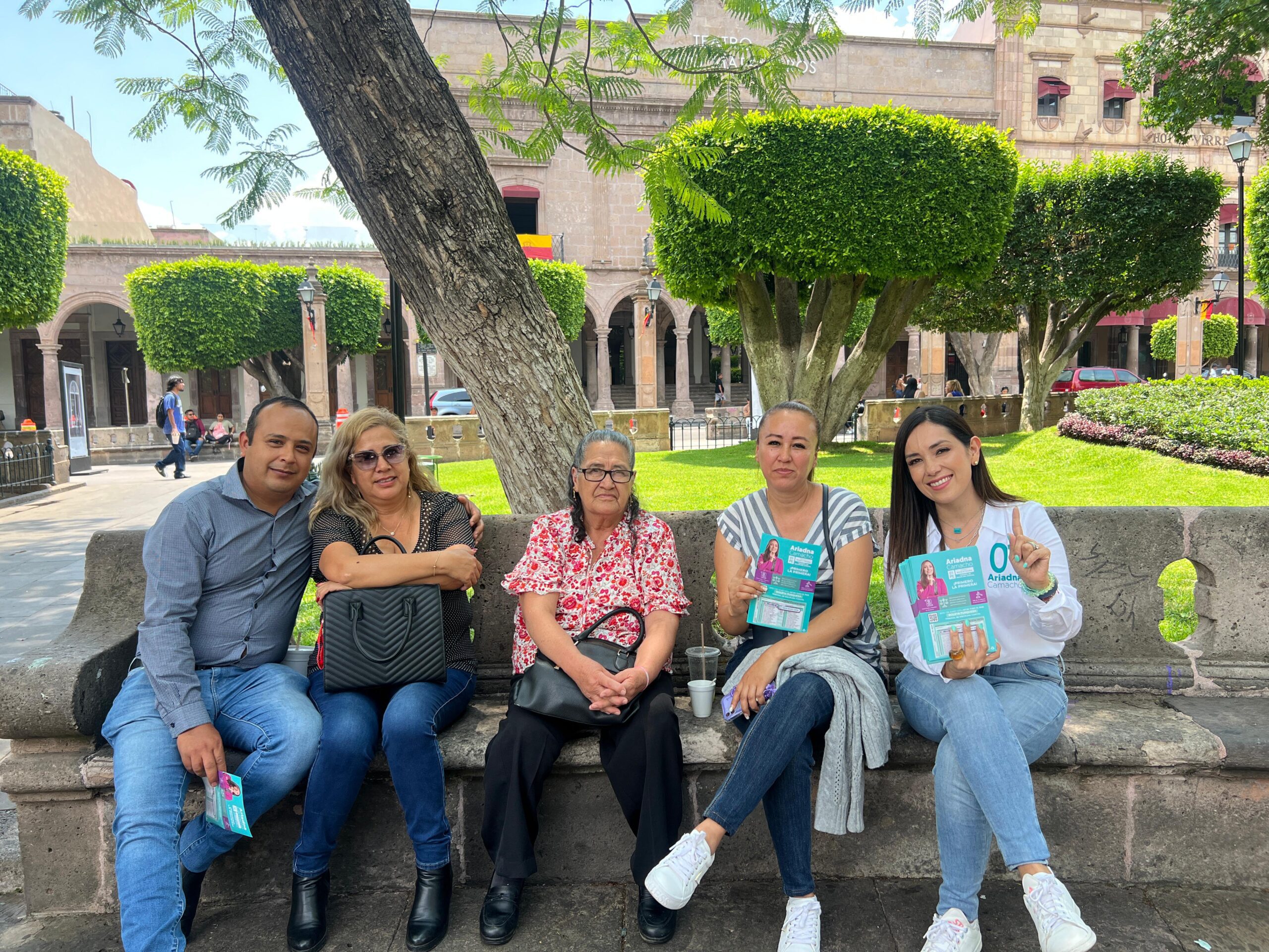 Desde Morelia, Ariadna Camacho llama a votar este 1 de junio: “Es momento de cambiar la historia”