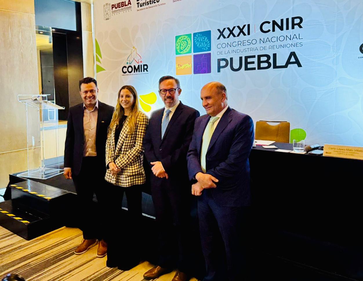 Puebla se consolida como epicentro del turismo de reuniones con el CNIR 2025