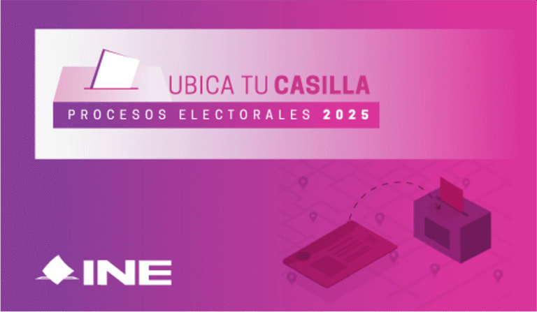 Ubica tu casilla 2025 con tu INE- Guía rápida para votar en las elecciones judiciales