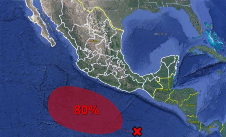 ¡Alerta en el Pacífico! Alvin, el primer ciclón de 2025, se acerca a México