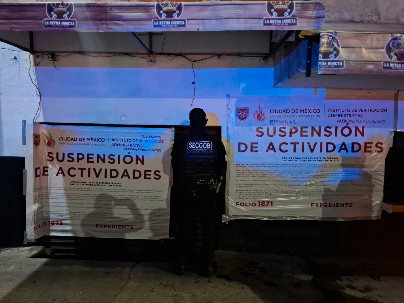 Alcohol a menores y aforos rebasados: operativos en CDMX dejan cierres y detenciones