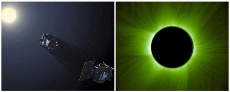 Crean el primer eclipse solar artificial en el espacio- ¡la ciencia lo logra!