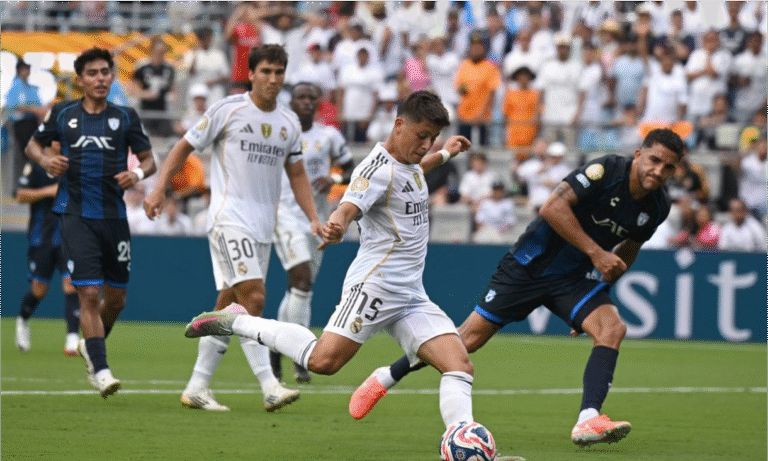 Real Madrid elimina al Pachuca del Mundial de Clubes con un 3-1