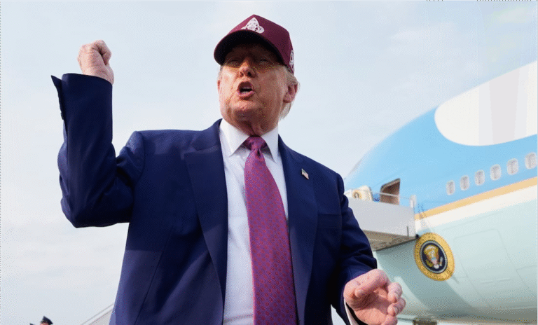 Trump cumple 79 años con desfile militar, clima extremo y protestas por sus redadas migratorias