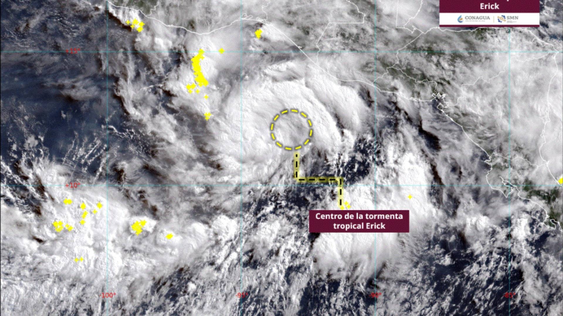 Lluvias torrenciales en México: así impacta el huracán Erick y el monzón tropical