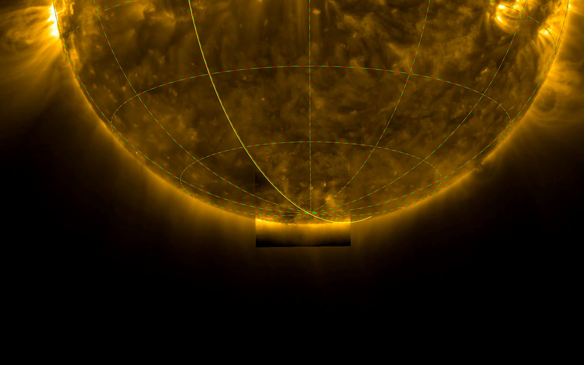 La nave Solar Orbiter revela imágenes sin precedentes del polo sur del Sol