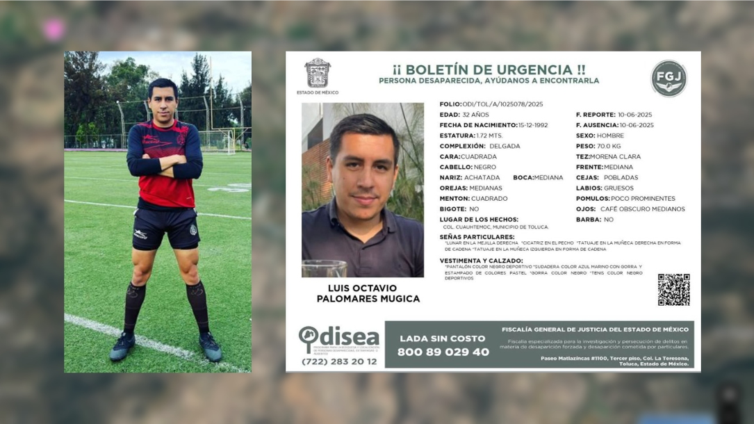 ¿Qué le pasó a Luis Octavio Palomares? El árbitro desaparecido que apareció muerto en Querétaro