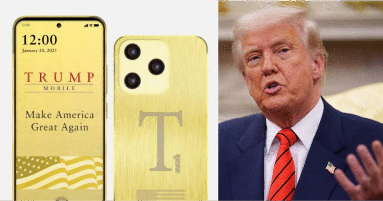 ¿Un iPhone versión Trump? Así es el nuevo celular dorado de los Trump