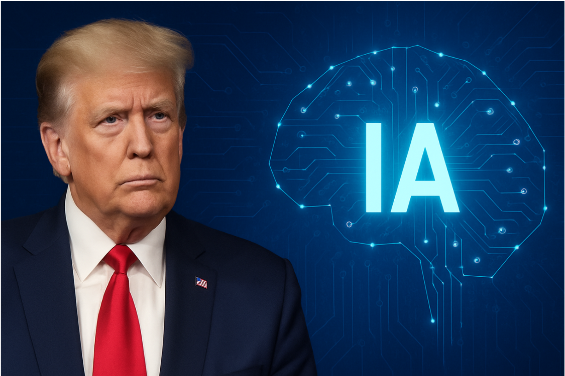 Trump quiere impulsar la IA… pero sin reglas: así es su plan