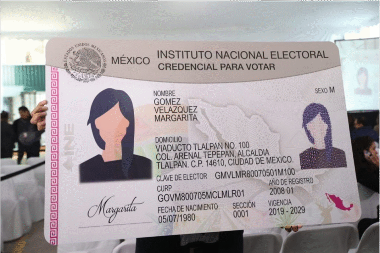 ¡Adiós al plástico! INE alista versión digital de la credencial para votar