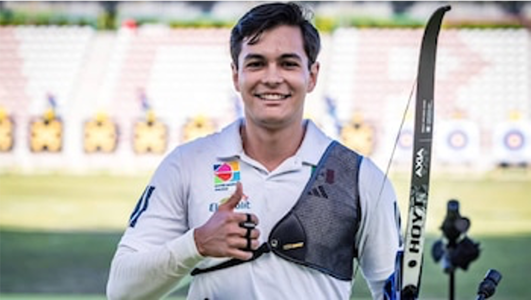 ¡Matías Grande lo logró! Oro histórico para México en la Copa del Mundo de Tiro con Arco