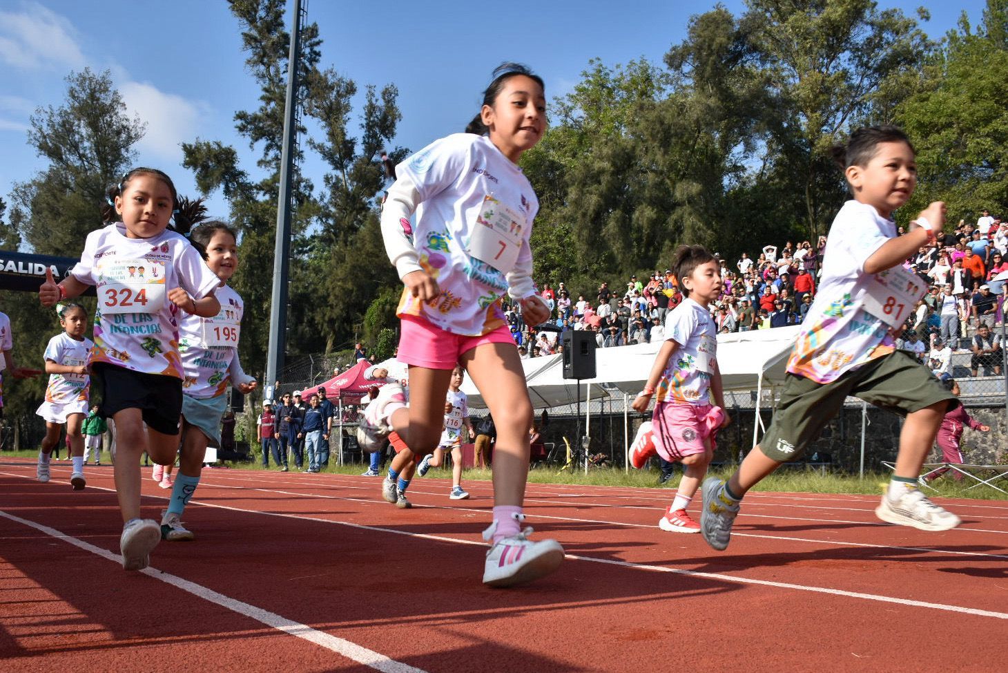 ¡Corre la alegría! Más de 3 mil niños llenan de energía el Primer Maratón de las Infancias CDMX