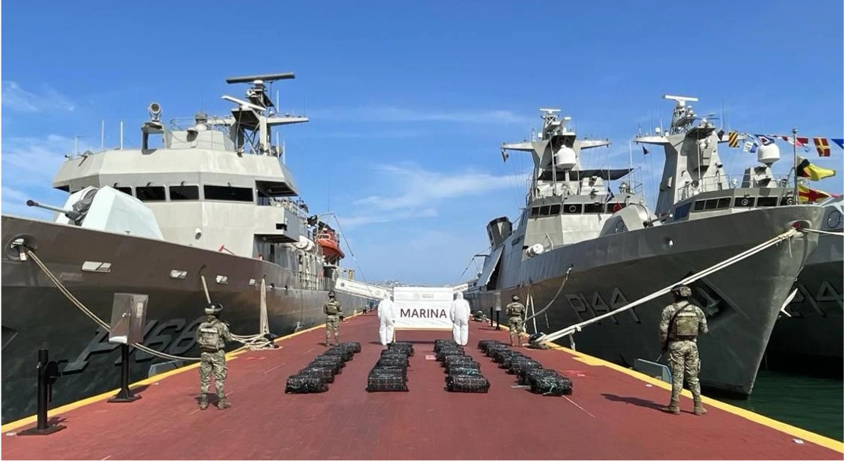 Gabinete de Seguridad decomisa más de 900 kilos de droga en costas de Guerrero