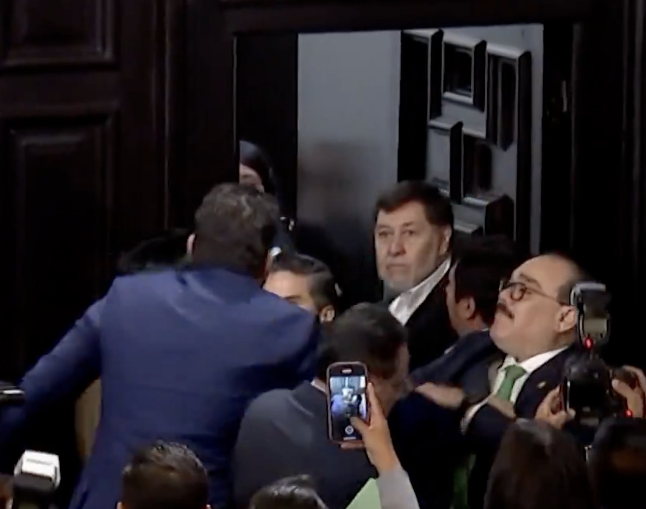 Acción Nacional acusa a Noroña de censura en el Senado