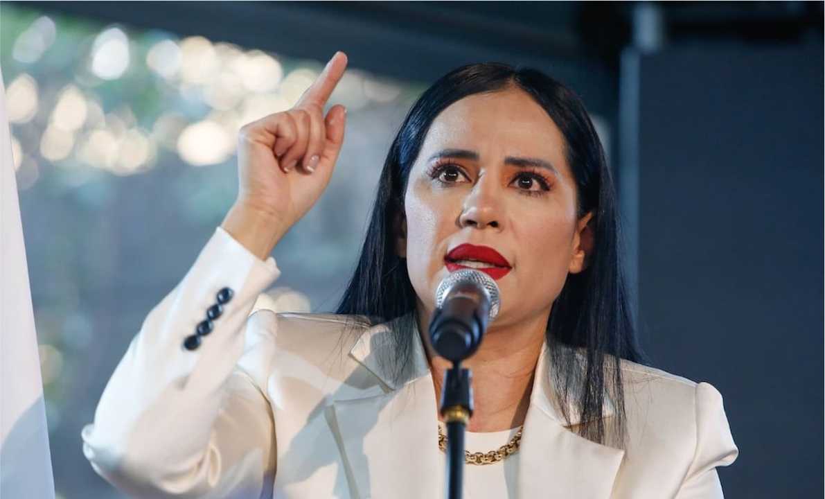 Sandra Cuevas lanza «México Nuevo» y anuncia su candidatura por la CDMX en 2030