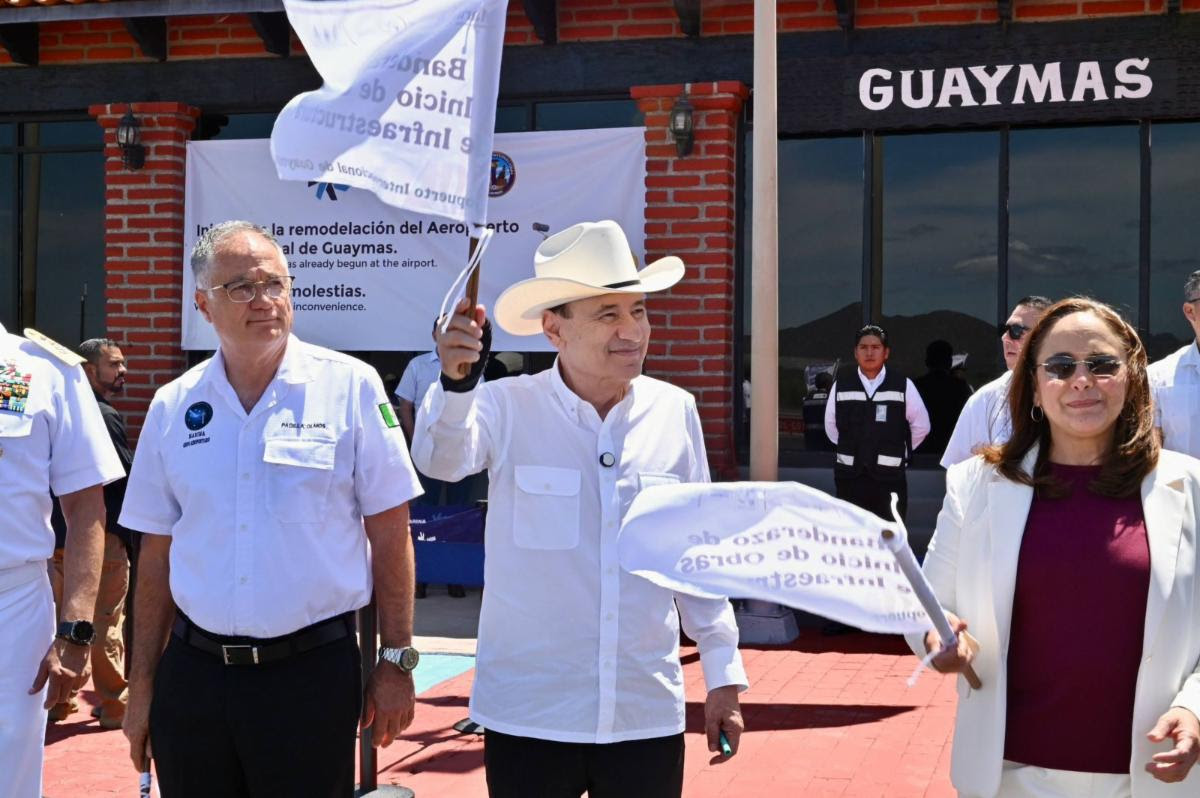 Con 449 millones de pesos, el aeropuerto de Guaymas se transforma en motor económico del norte