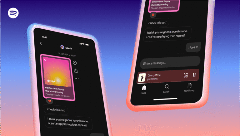 ¡Tu playlist y tu chat en un mismo lugar! Spotify lanza Mensajes