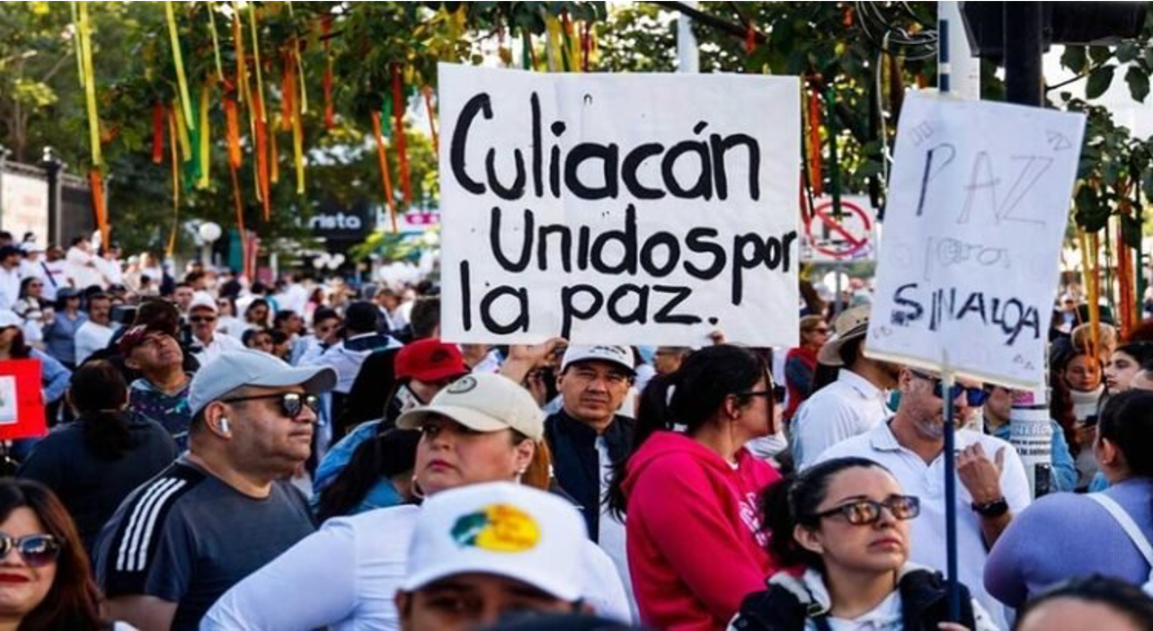 Convocan a marcha por la paz en Culiacán tras ola de violencia en Sinaloa