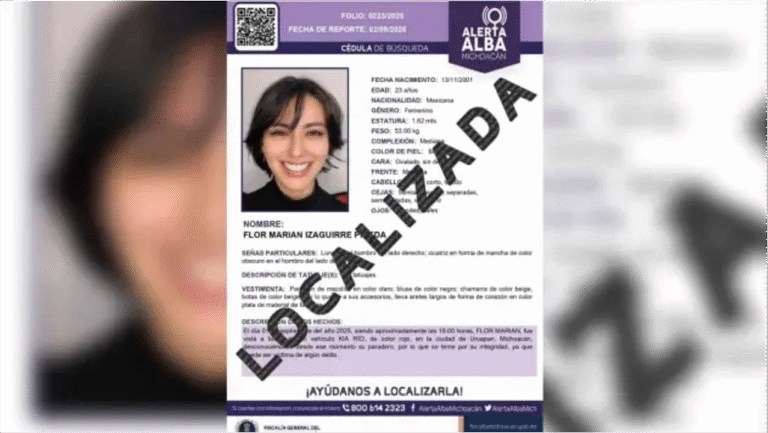 Hallan con vida a Marian Izaguirre, la tiktoker desaparecida en Uruapan