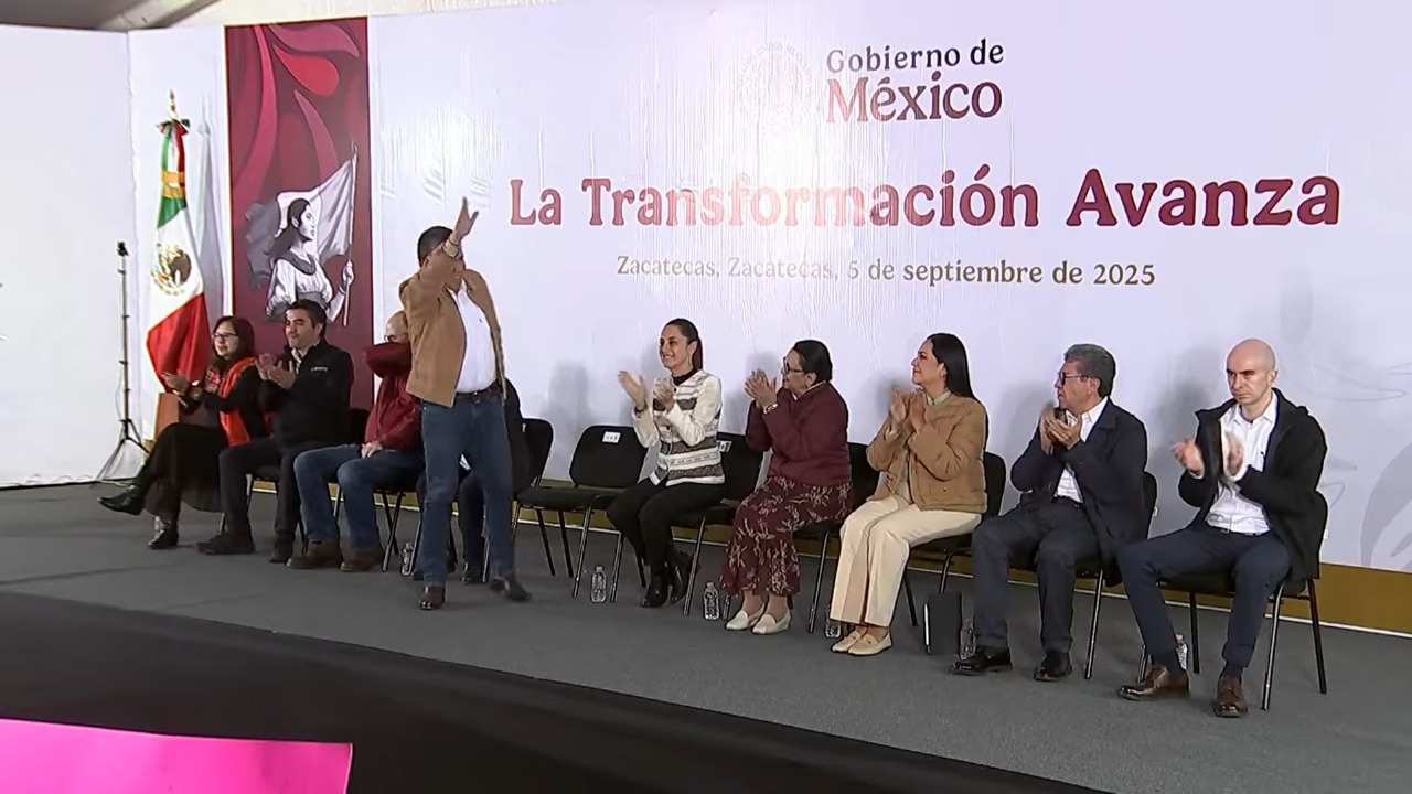 Claudia Sheinbaum elogia avances en Zacatecas durante su visita histórica