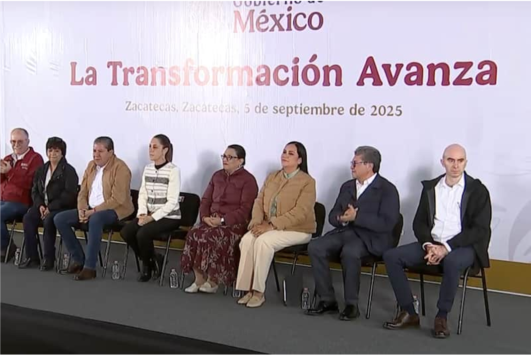 Ni la presencia de Sheinbaum logra reconciliar a los Monreal en Zacatecas