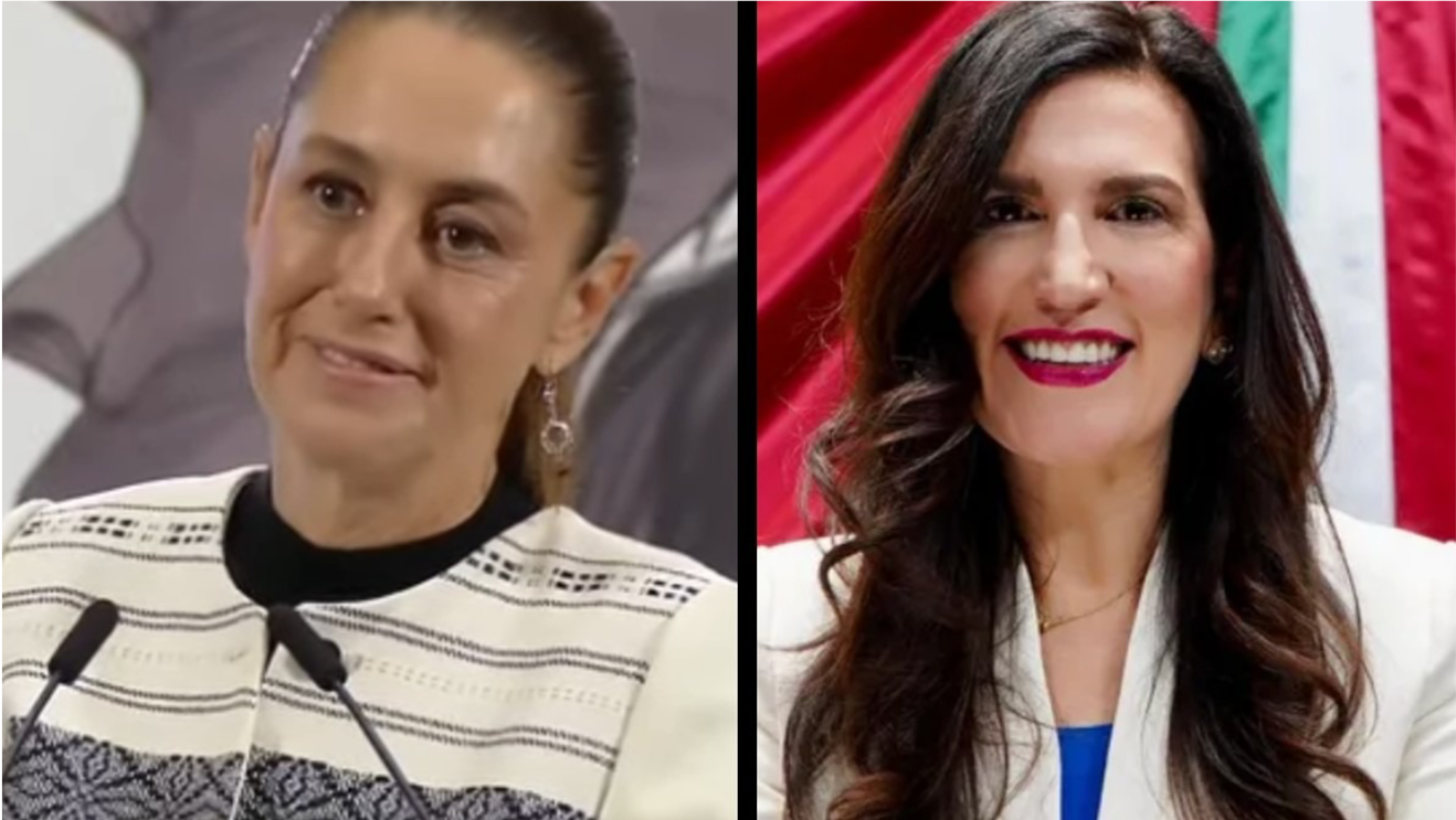 “’Ya anda futureando’: Sheinbaum se ríe del ‘destape’ de Kenia López rumbo a 2030”