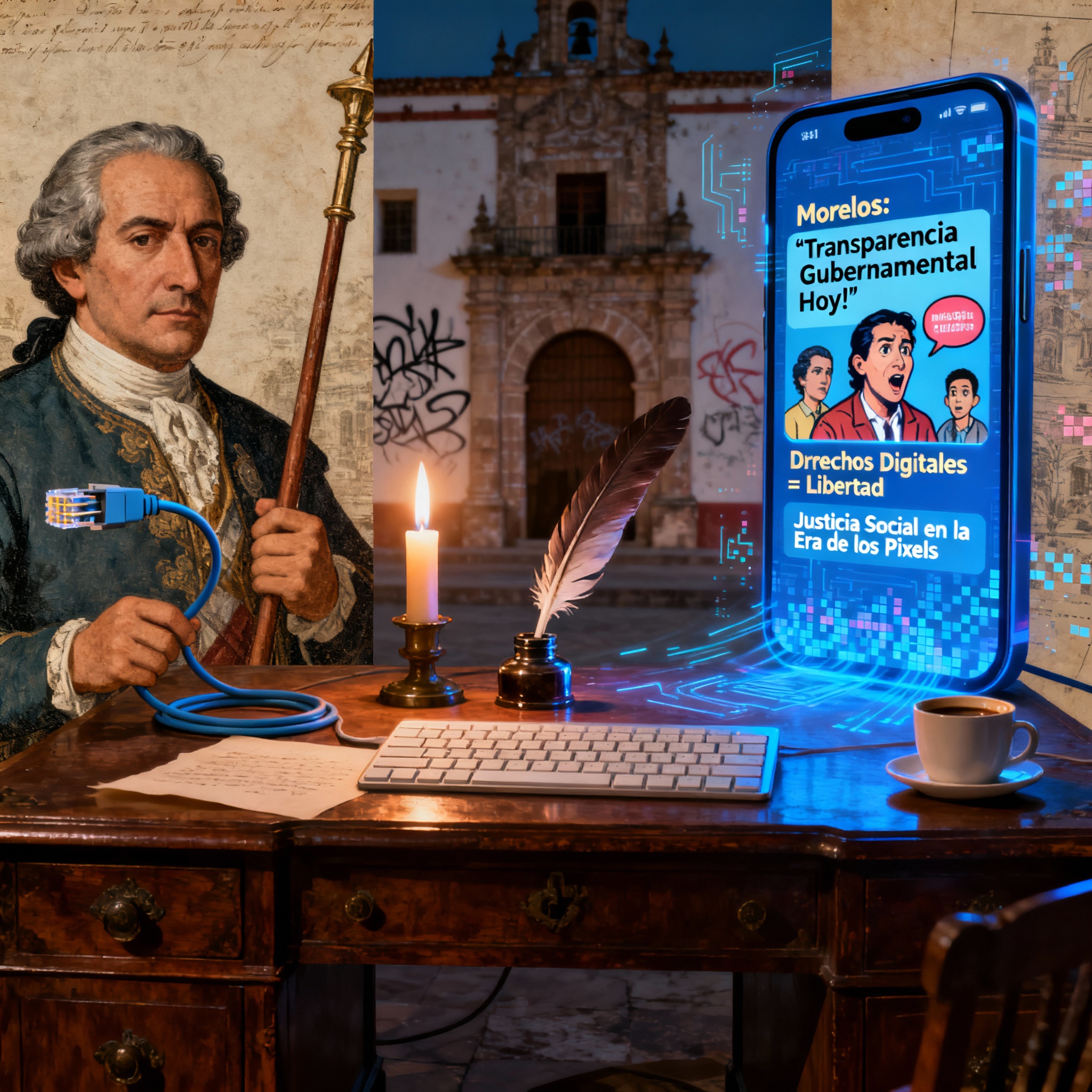 Sátira Política Mexicana: Los Héroes Patrios en la Era Digital