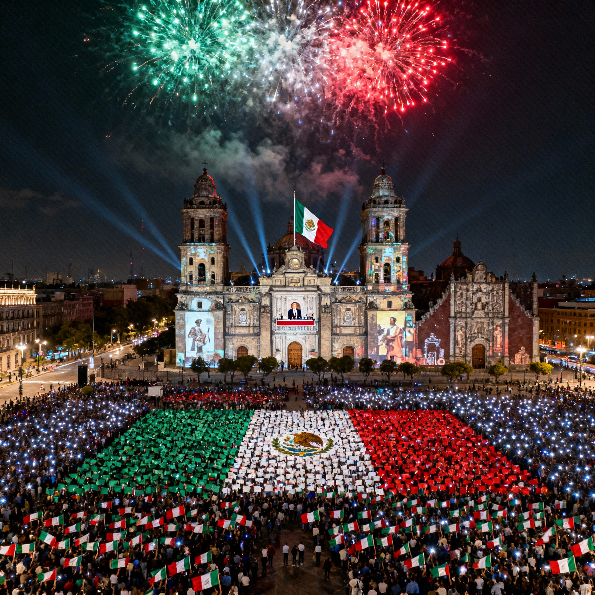 El Grito en el Zócalo: Celebración que Une a México en Tiempos Modernos