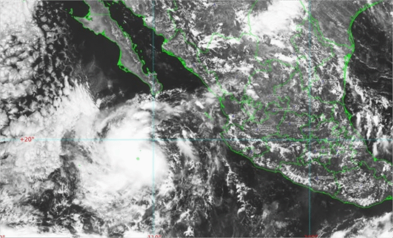¡Mario se reaviva! Tormenta tropical regresa al Pacífico mexicano