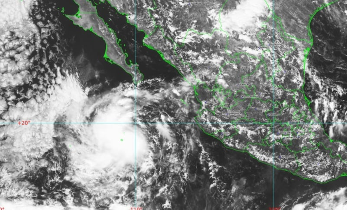 ¡Mario se reaviva! Tormenta tropical regresa al Pacífico mexicano