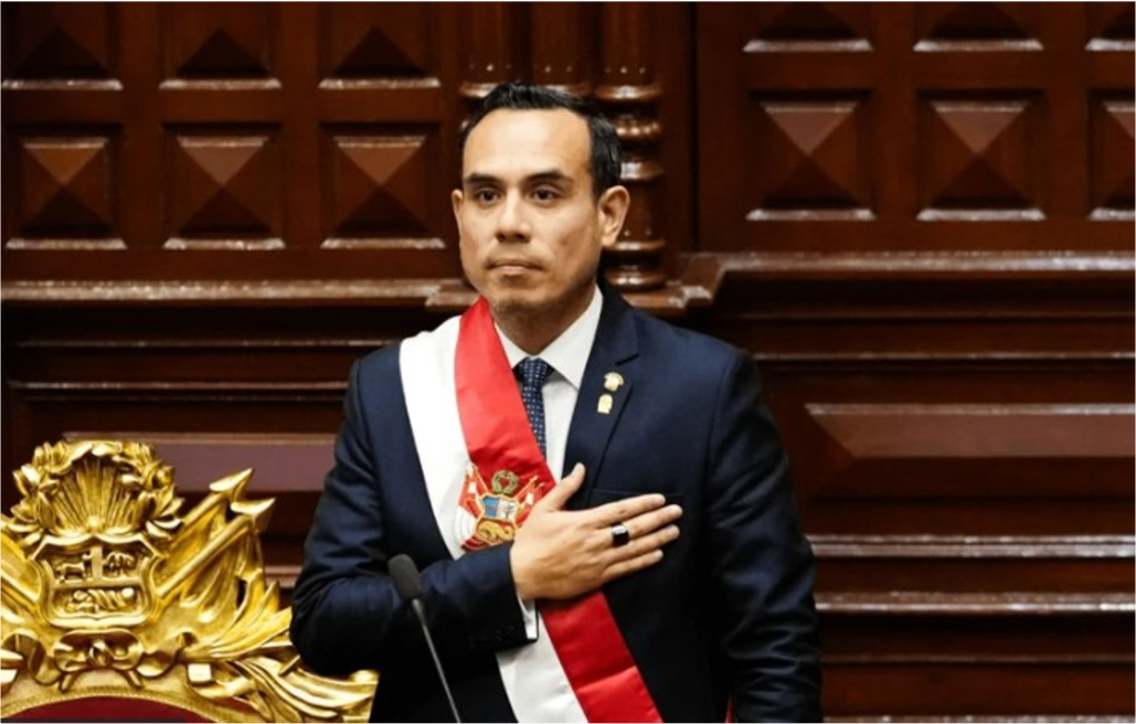 José Jerí asume la presidencia de Perú tras destitución de Dina Boluarte