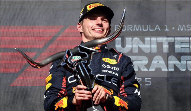 Max Verstappen ganó en Estados Unidos