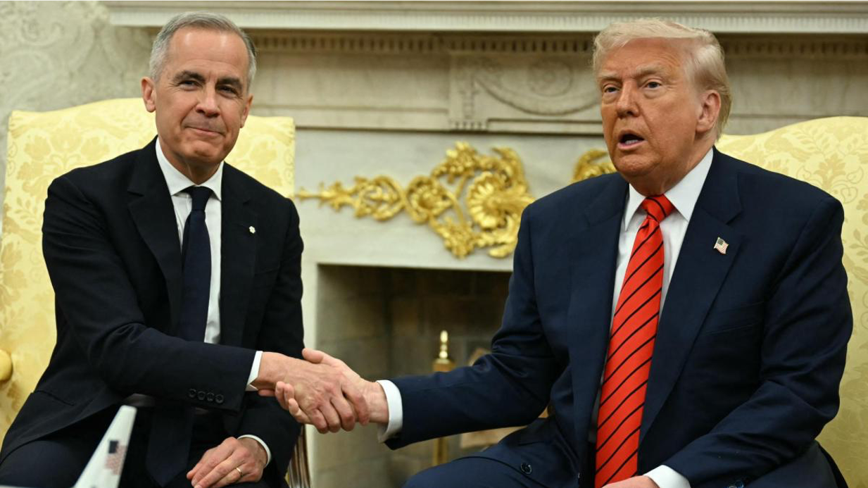 Trump promete comercio justo con Canadá, pero duda del futuro del T-MEC