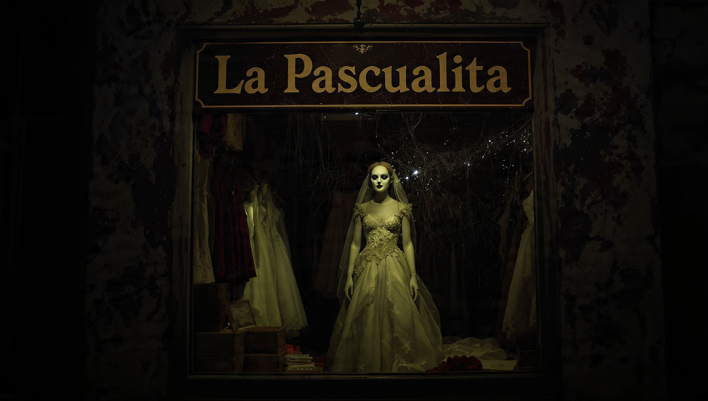 La novia muerta que parpadea: ¿Tu vestido nuevo trae un fantasma de Chihuahua?