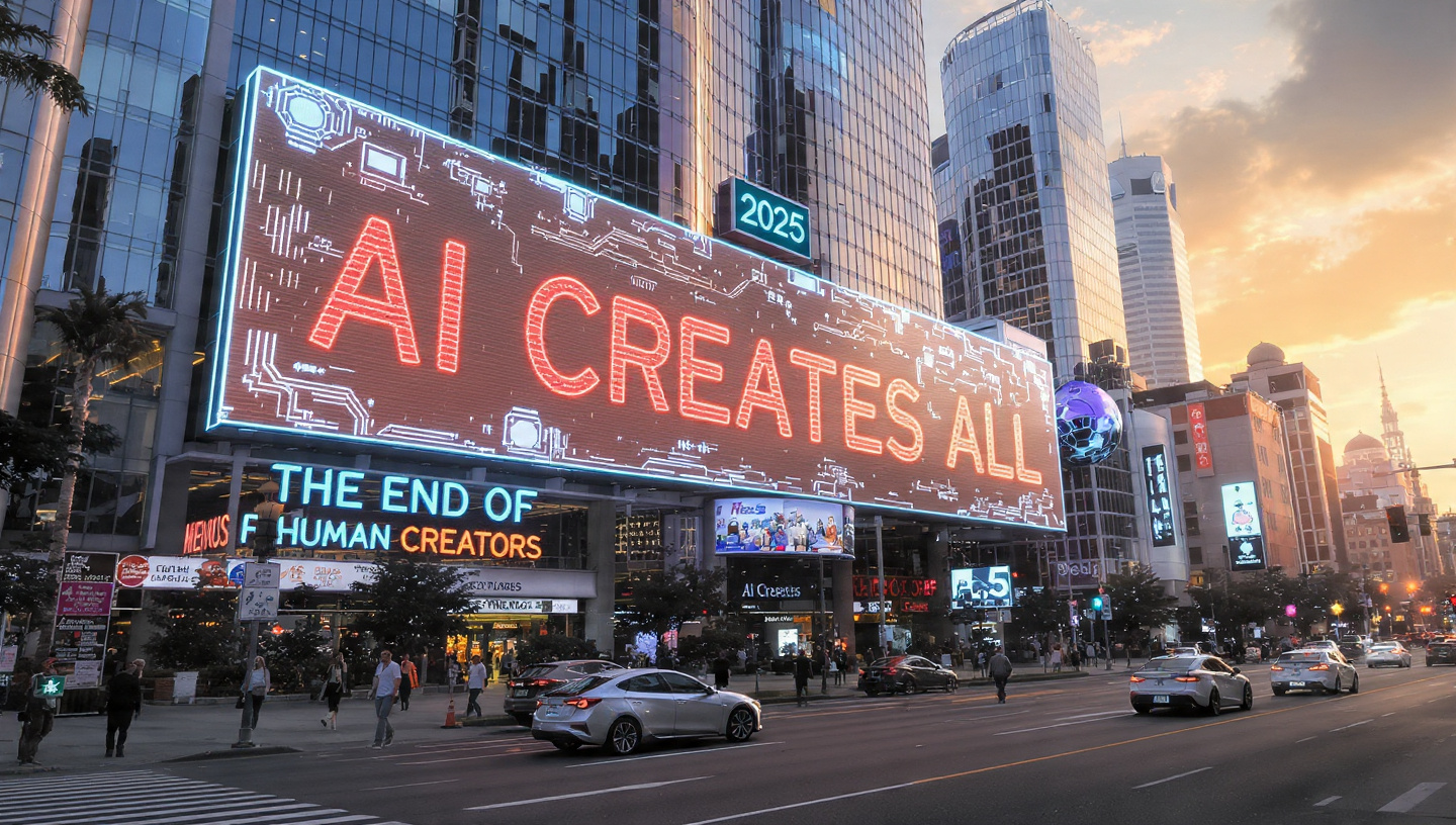 La IA que escribe, edita y viraliza: el nuevo paradigma creativo en 2025