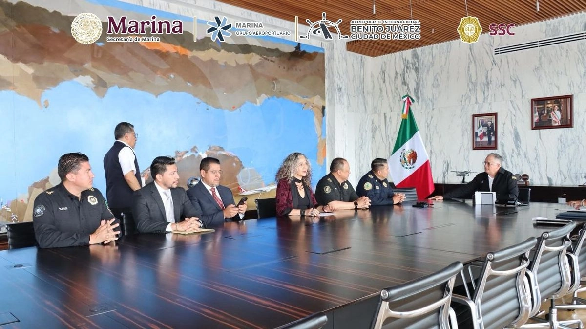 Refuerzan la seguridad en el AICM con nuevo convenio de inteligencia