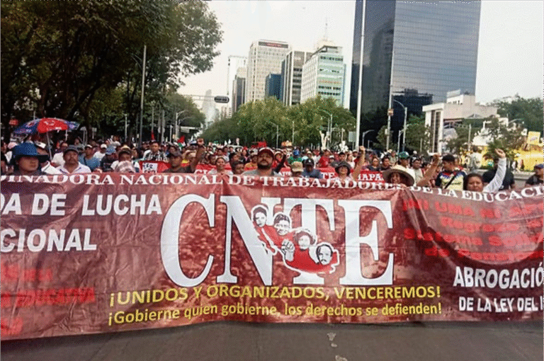 CNTE anuncia paro nacional con bloqueos, liberación de casetas y cerco al Congreso- habrá acciones en más de 20 estados