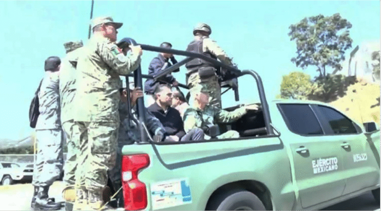 García Harfuch refuerza presencia federal en Michoacán con recorrido en Uruapan