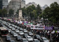 Bloqueos en Reforma y marcha 28S paralizan el centro de la CDMX