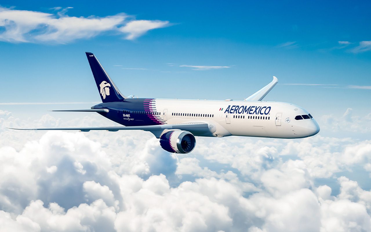 Aeroméxico se corona como la aerolínea más puntual del mundo en 2025