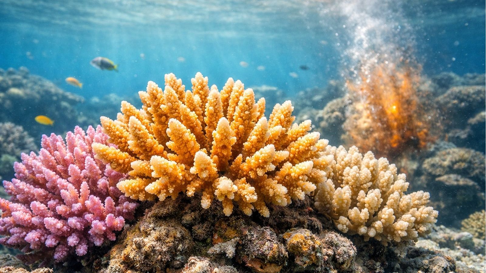 ¿Por qué los arrecifes no sobreviven? El impacto de 10 años de calentamiento oceánico.