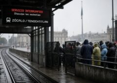 Caos vial en CDMX por marcha del 2 de Octubre y lluvias