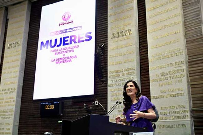 Kenia López Rabadán reúne a más de 500 mujeres en la Cámara de Diputados para impulsar la igualdad