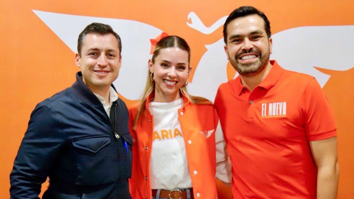 Máynez destapa a Colosio y Mariana rumbo a Nuevo León 2027