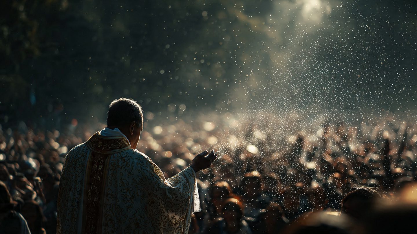 Jerarquía, autoridades y devotos convergen en el Domingo de Ramos urbano