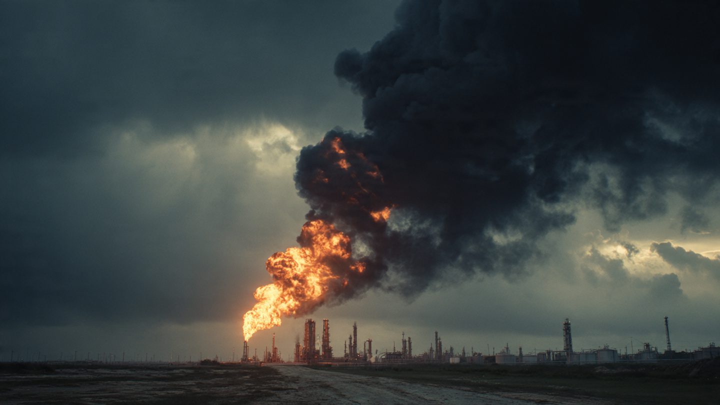 Quema de gas de Pemex en Tabasco impacta salud comunitaria